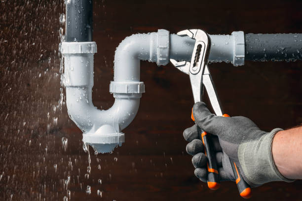 Professional Sewer Line Repair technician working in Hammonton, NJ